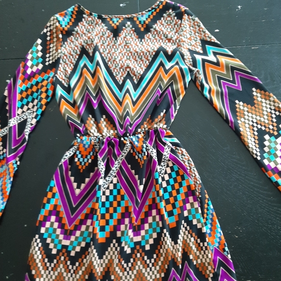 Charlotte Russe Small Multicolored Dress - Picture 5 of 12